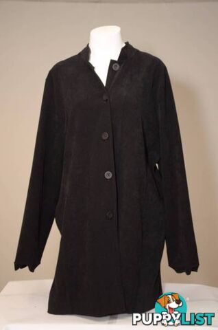 Montecassini Woman &#39;s Black Jacket Size 18