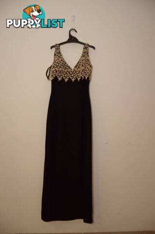 MARIANA HARDWICK Black Dress Size 12