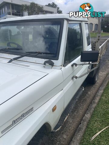 1998 Toyota Landcruiser 75 UNSPECIFIED Ute Manual