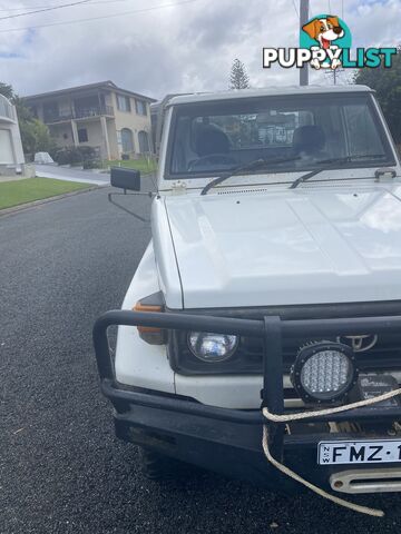 1998 Toyota Landcruiser 75 UNSPECIFIED Ute Manual