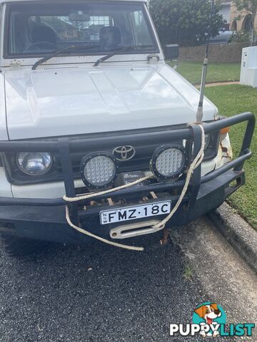 1998 Toyota Landcruiser 75 UNSPECIFIED Ute Manual