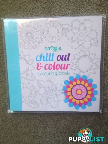 Smiggle colouring book