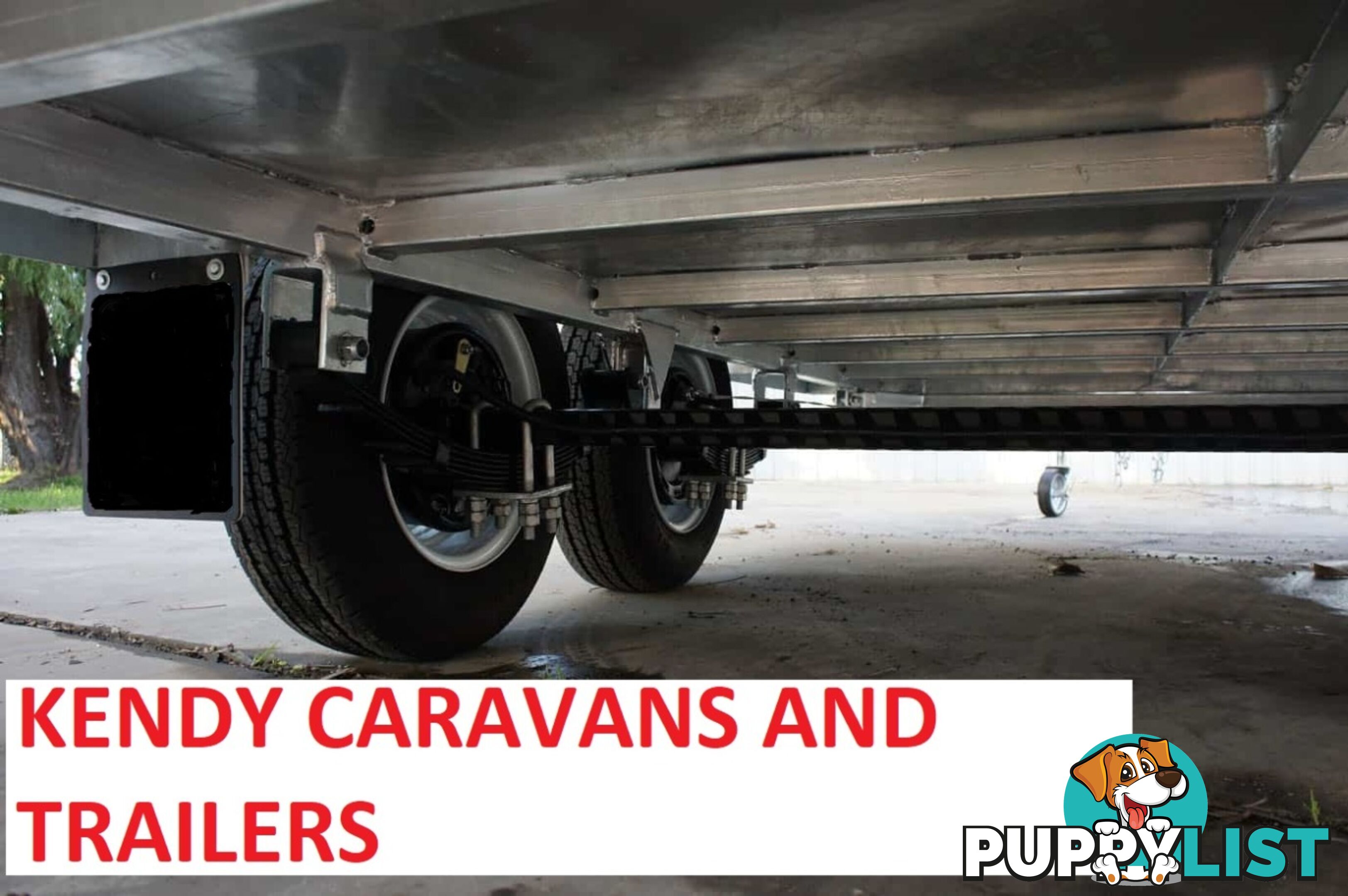 12 x 6 tandem axle (braked 3200kg) hot dipped galvanised H/duty box trailer with 900 mm cage