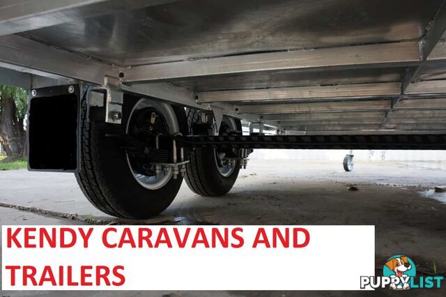 12 x 6 tandem axle (braked 3200kg) hot dipped galvanised H/duty box trailer with 900 mm cage