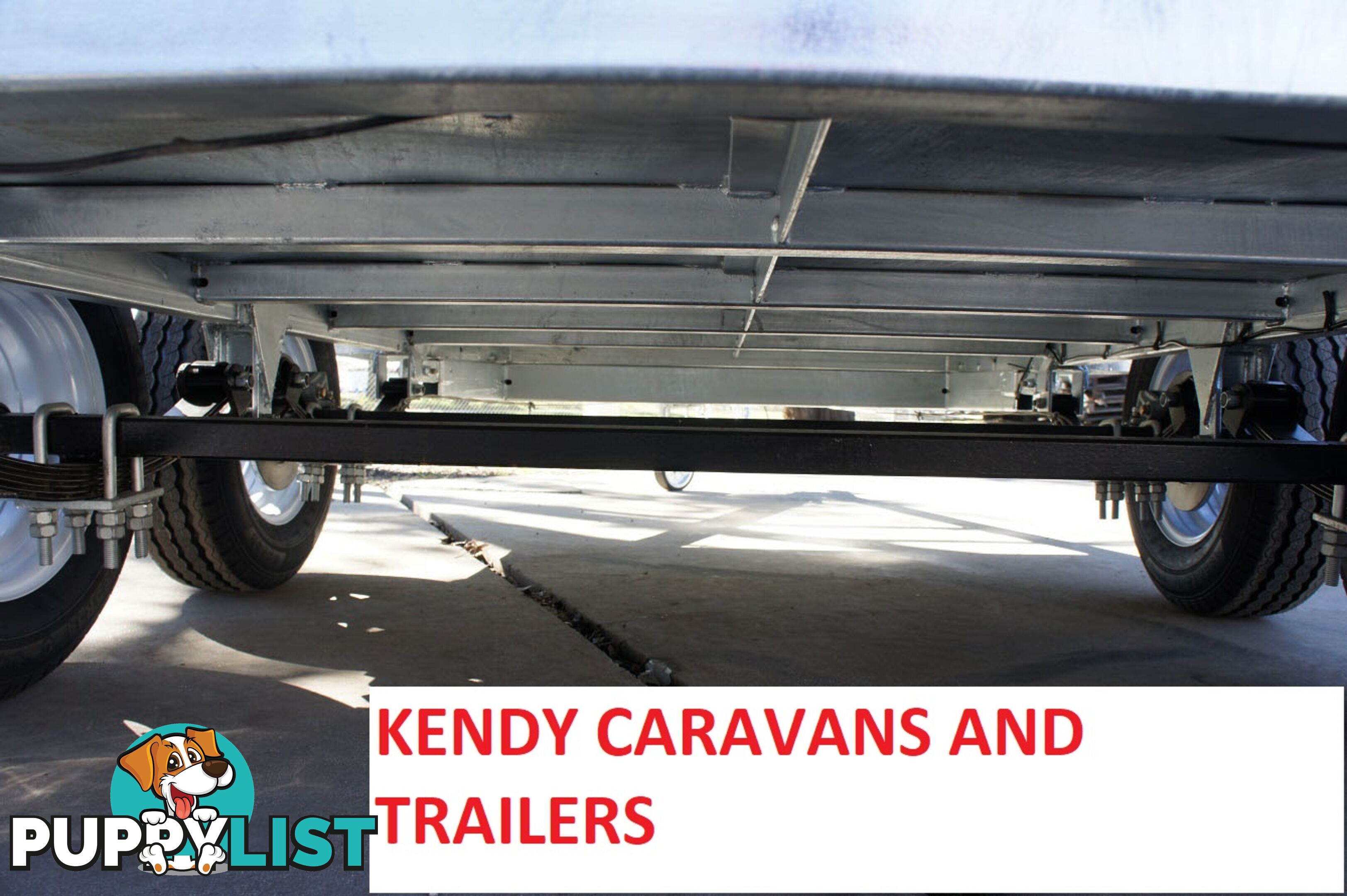 8x5 HEAVY DUTY HOT DIPPED GALVANISED TANDEM AXLE 450mm HIGH SIDED BOX TRIALER 