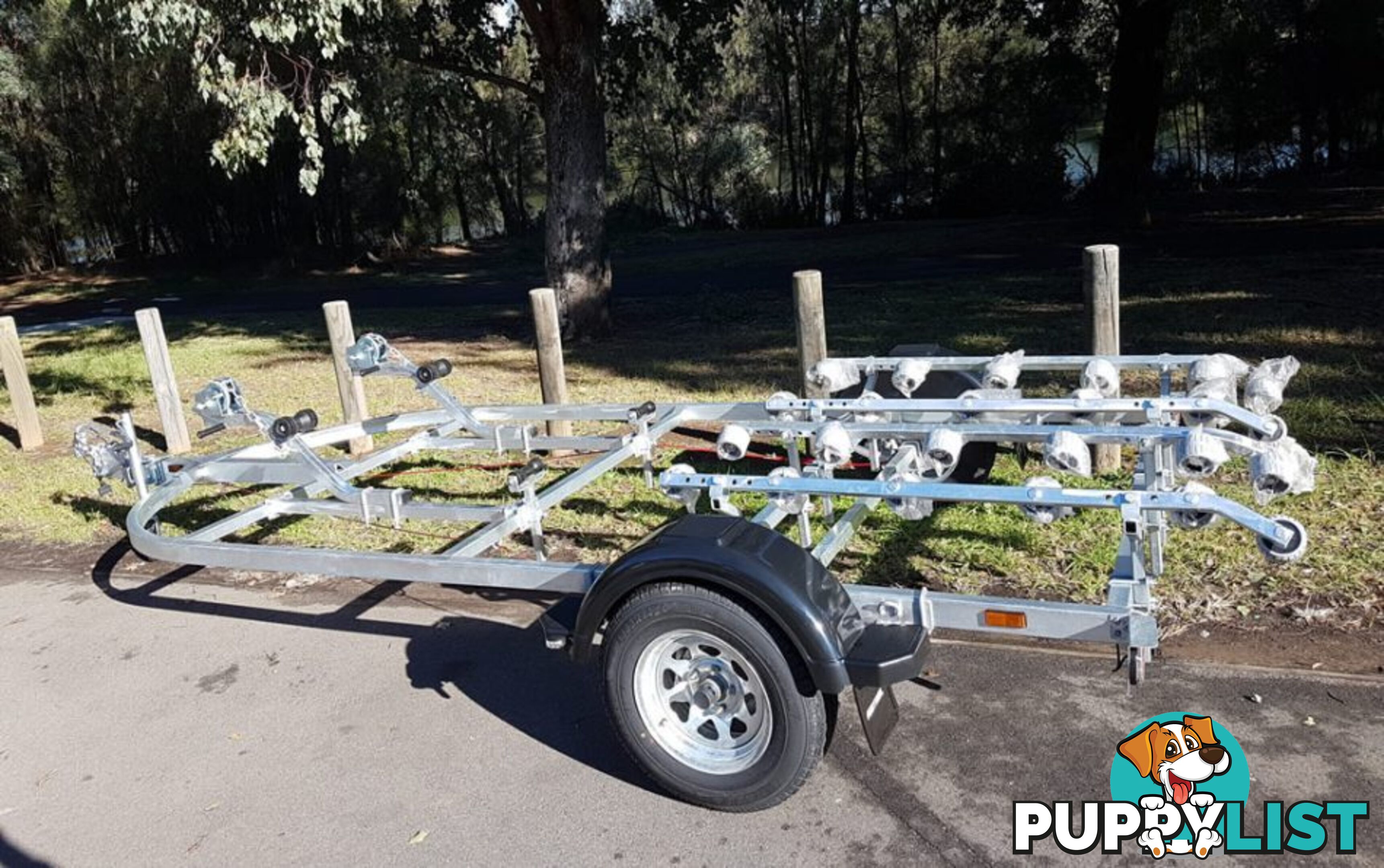 DOUBLE JET SKI TRAILER SINGLE AXLE 