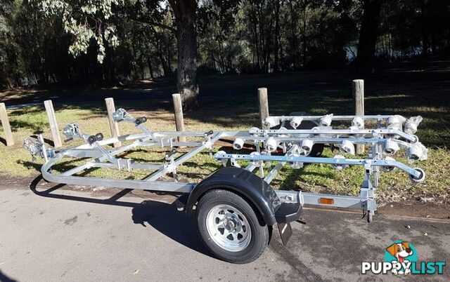 DOUBLE JET SKI TRAILER SINGLE AXLE 