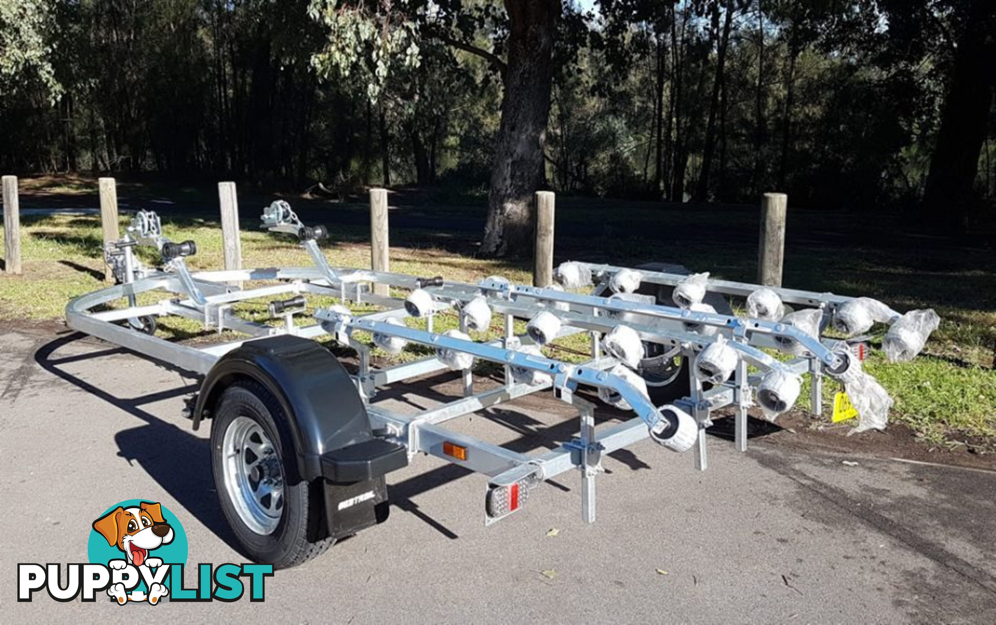 DOUBLE JET SKI TRAILER SINGLE AXLE 