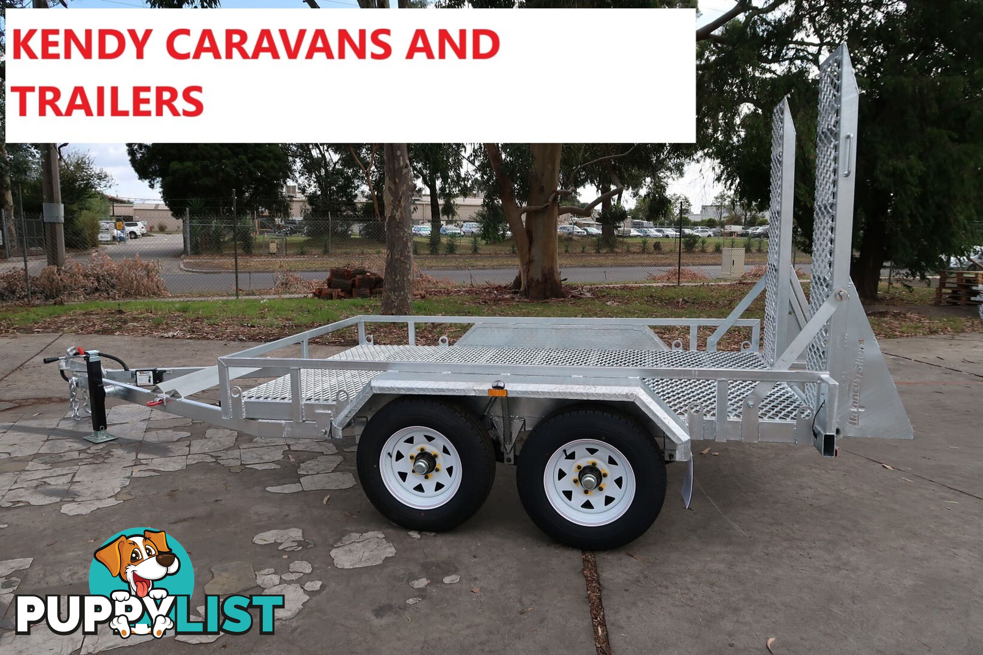 10x6 TANDME AXLE PLANT TRAILER 