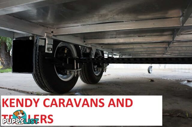 10 x 6 tandem axle (braked 3200kg) hot dipped galvanised H/duty box trailer with 900 mm cage