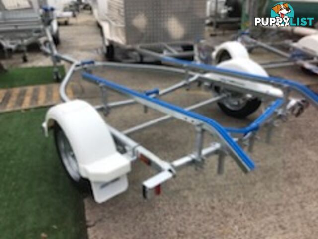 GAL BOAT TRAILER TO SUIT UP TO 4.35 mt ALUMINIUM HULL TARE 180 kg ATM 749 kg