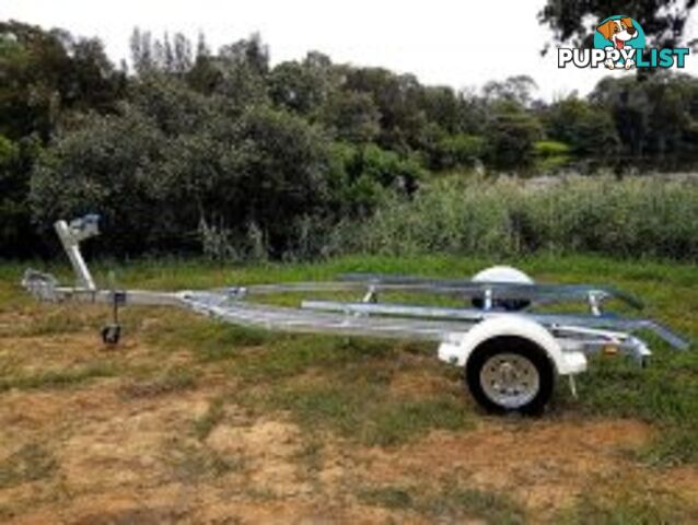 GAL BOAT TRAILER TO SUIT UP TO A 5.35 mt ALUMINIUM HULL TARE 280 kg ATM 1190 kg BRAKED 