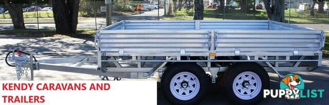 10x7 FLAT TOP TRAILER 