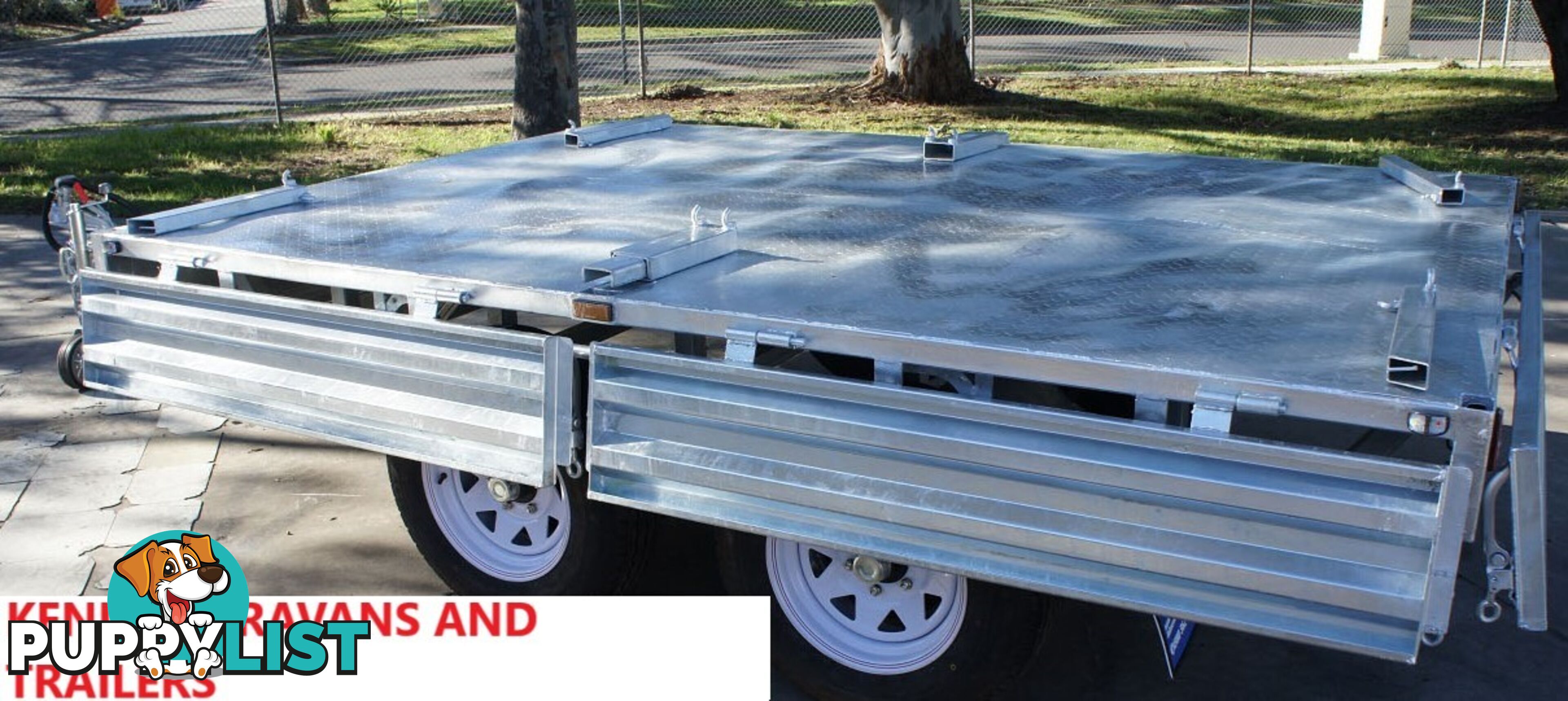 10x7 FLAT TOP TRAILER 