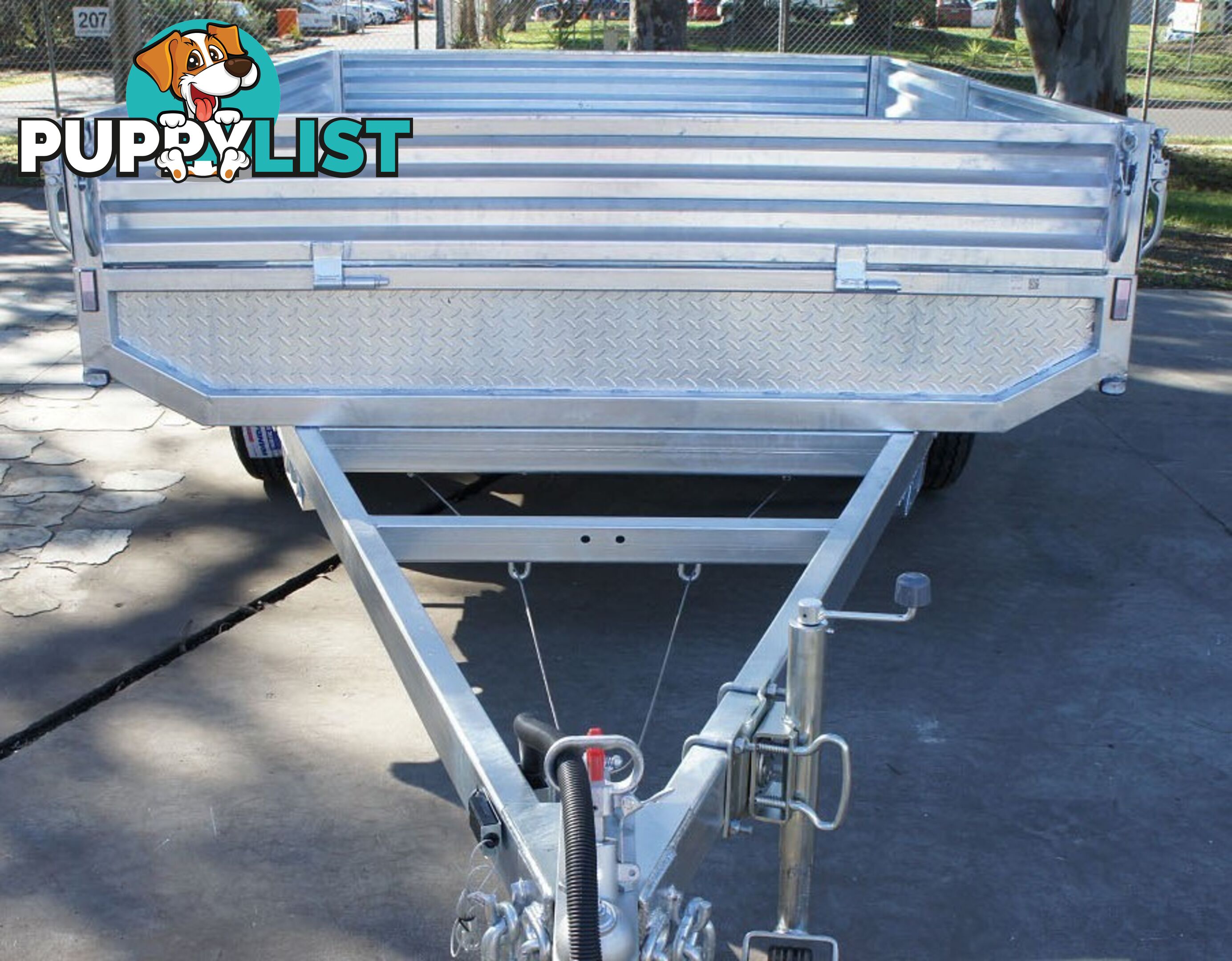 10x7 FLAT TOP TRAILER 