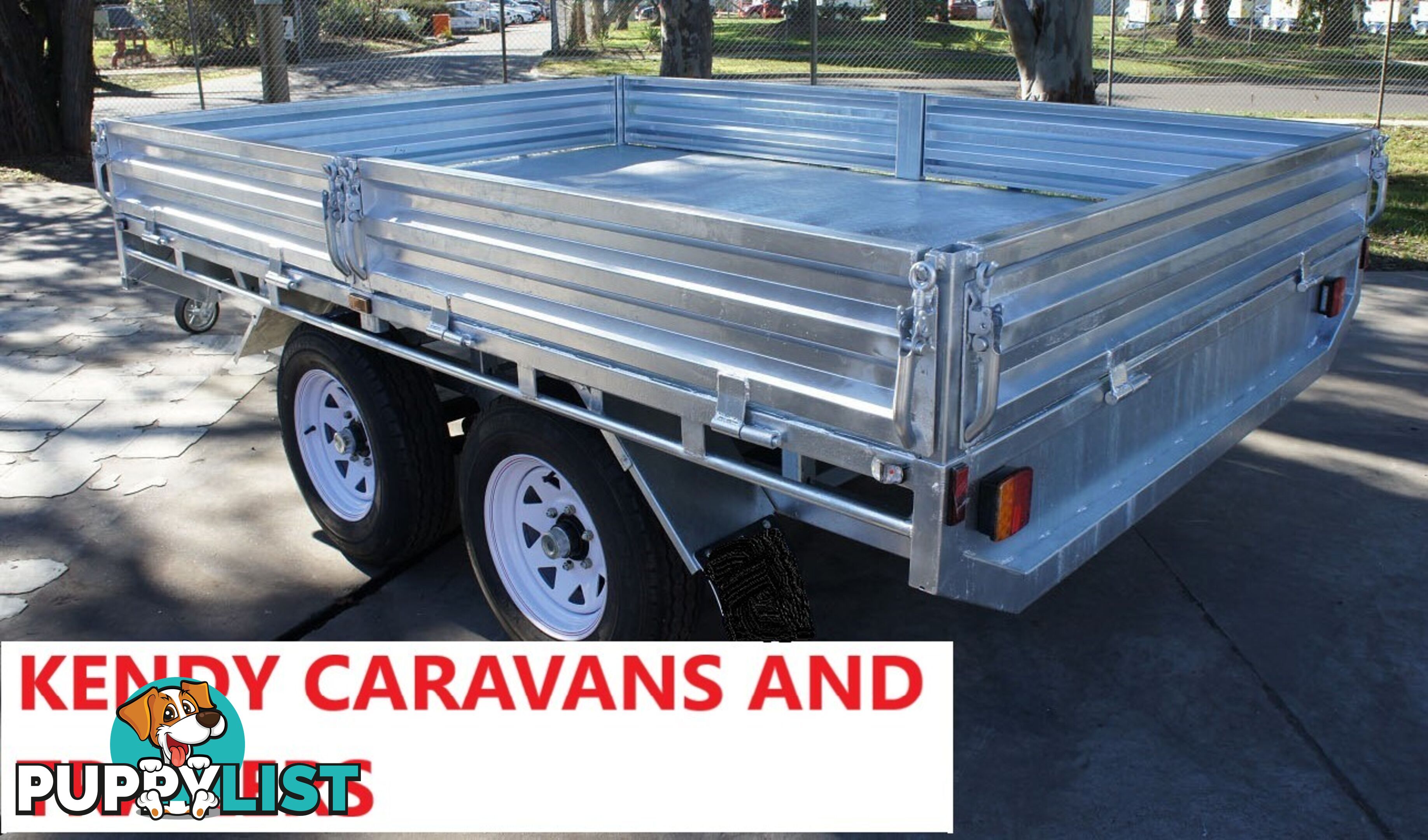 10x7 FLAT TOP TRAILER 