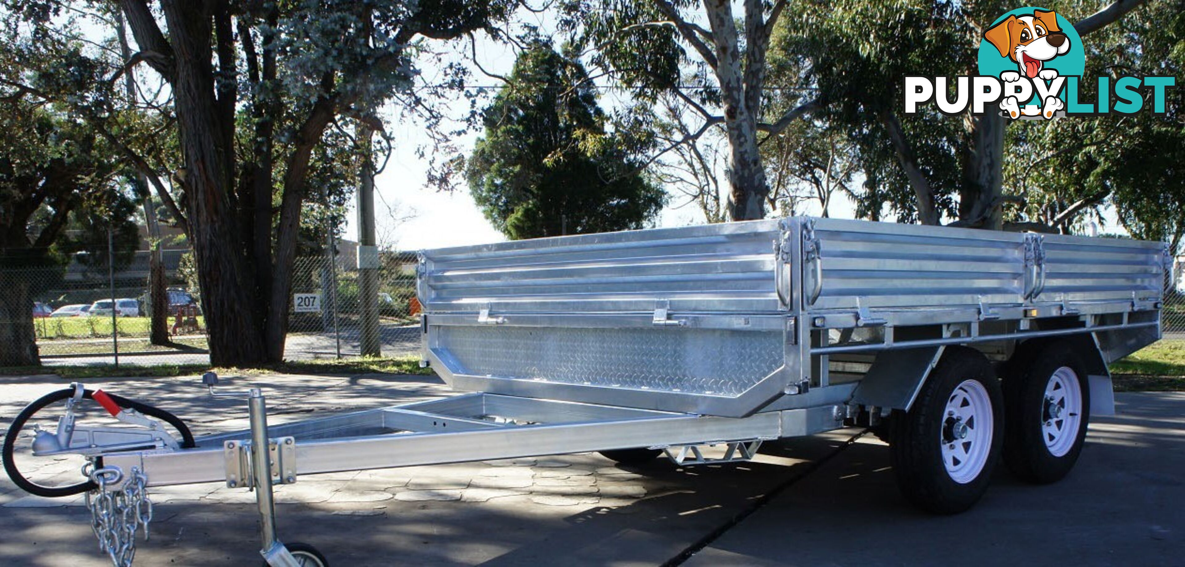 10x7 FLAT TOP TRAILER 