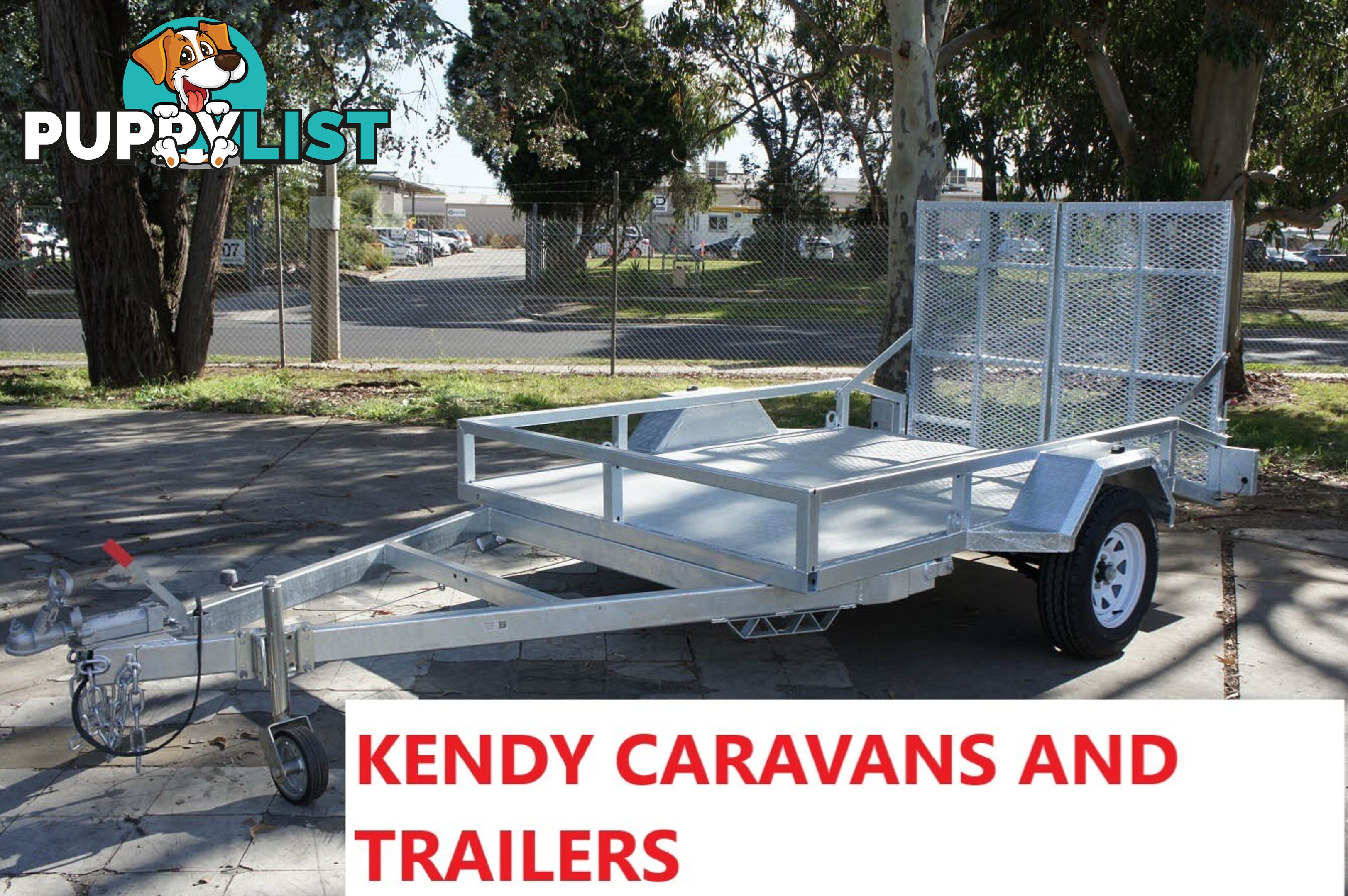 10x6 SINGLE AXLE PLANT TRIALER / QUAD BIKE ATV TRAILER / GOLF CART TRAILER 