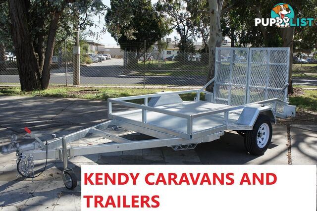 10x6 SINGLE AXLE PLANT TRIALER / QUAD BIKE ATV TRAILER / GOLF CART TRAILER 