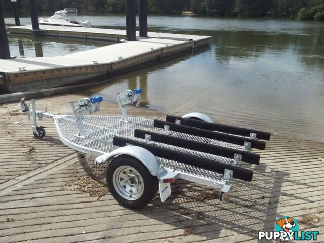 DOUBLE STAND UP PWC GAL TRAILER UP TO 3.95 mt TARE 260 kg ATM 749 kg