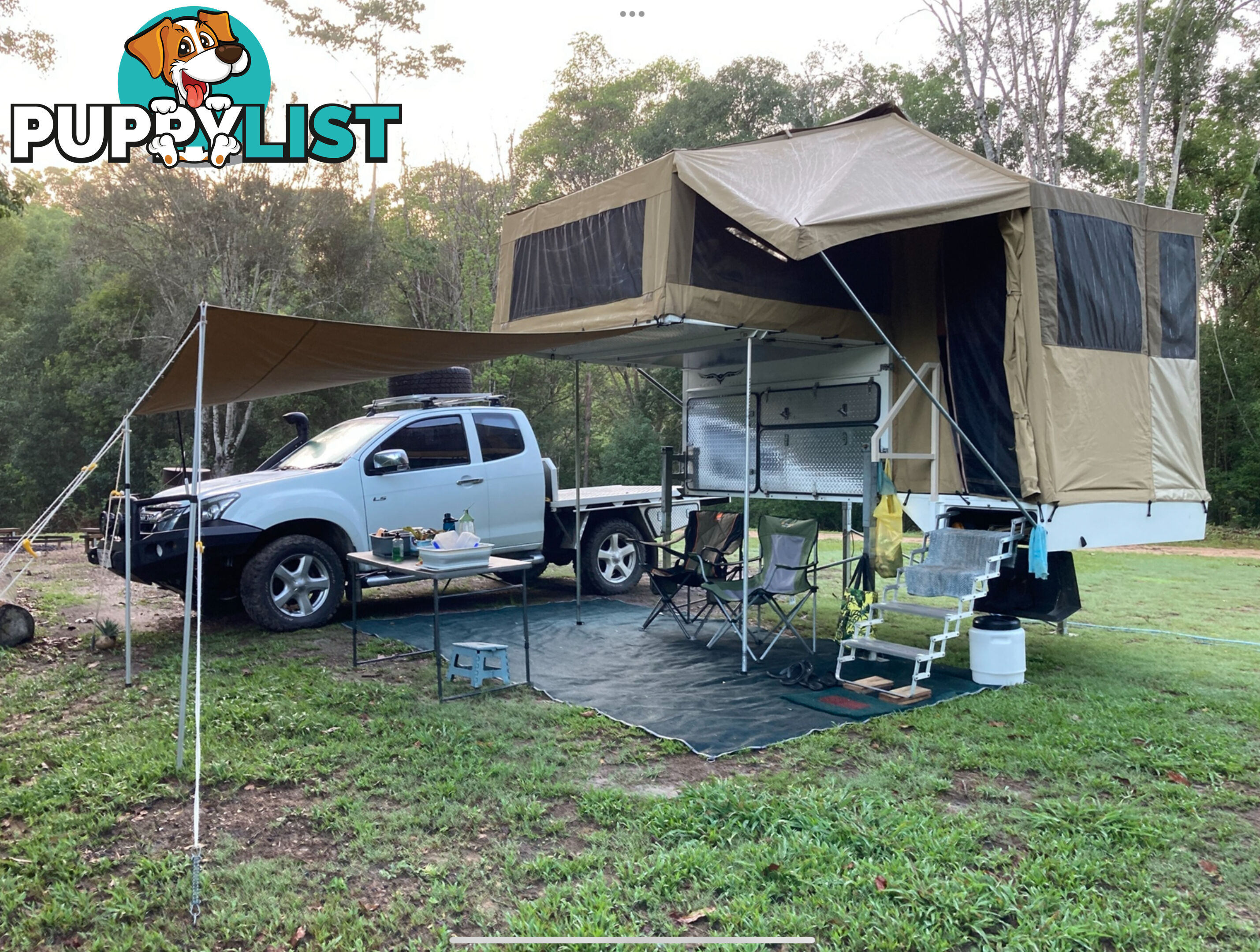Wedgetail Slideon Camper 4X4