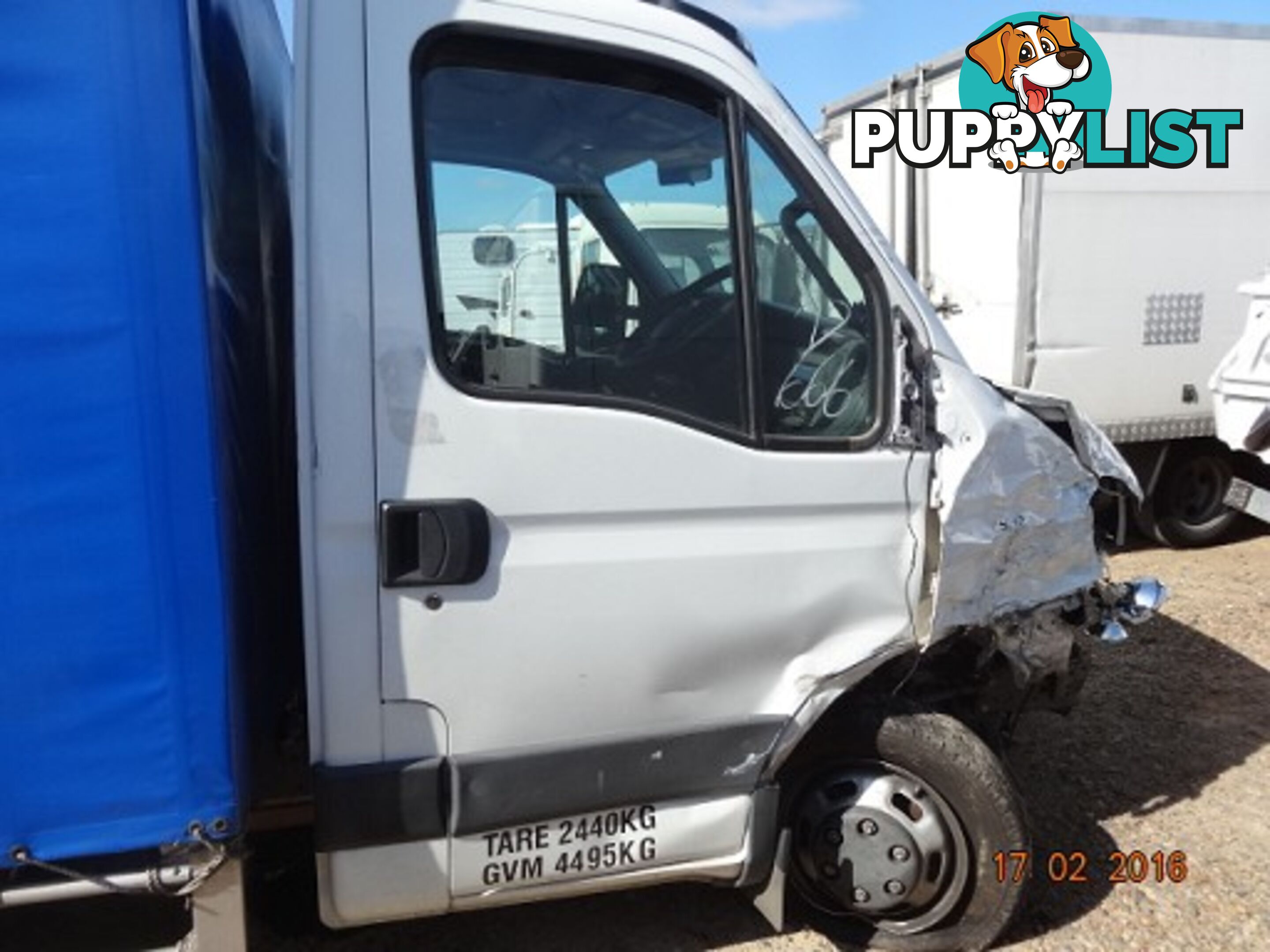 IVECO DAILY 2013 45C17 CAB CHASSIS 3.0LTR EURO 5