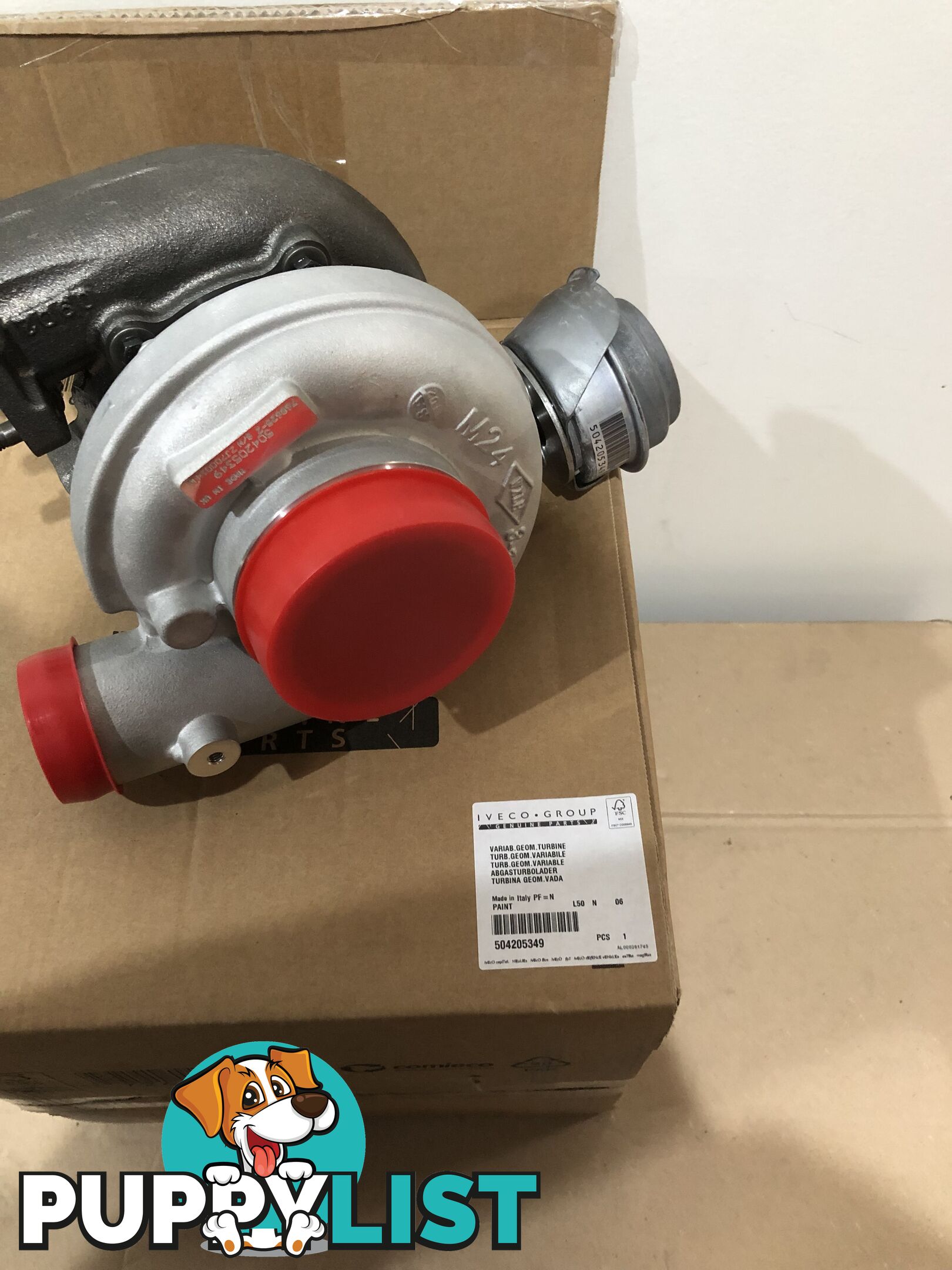 IVECO DAILY TURBO 504205349 GENUINE