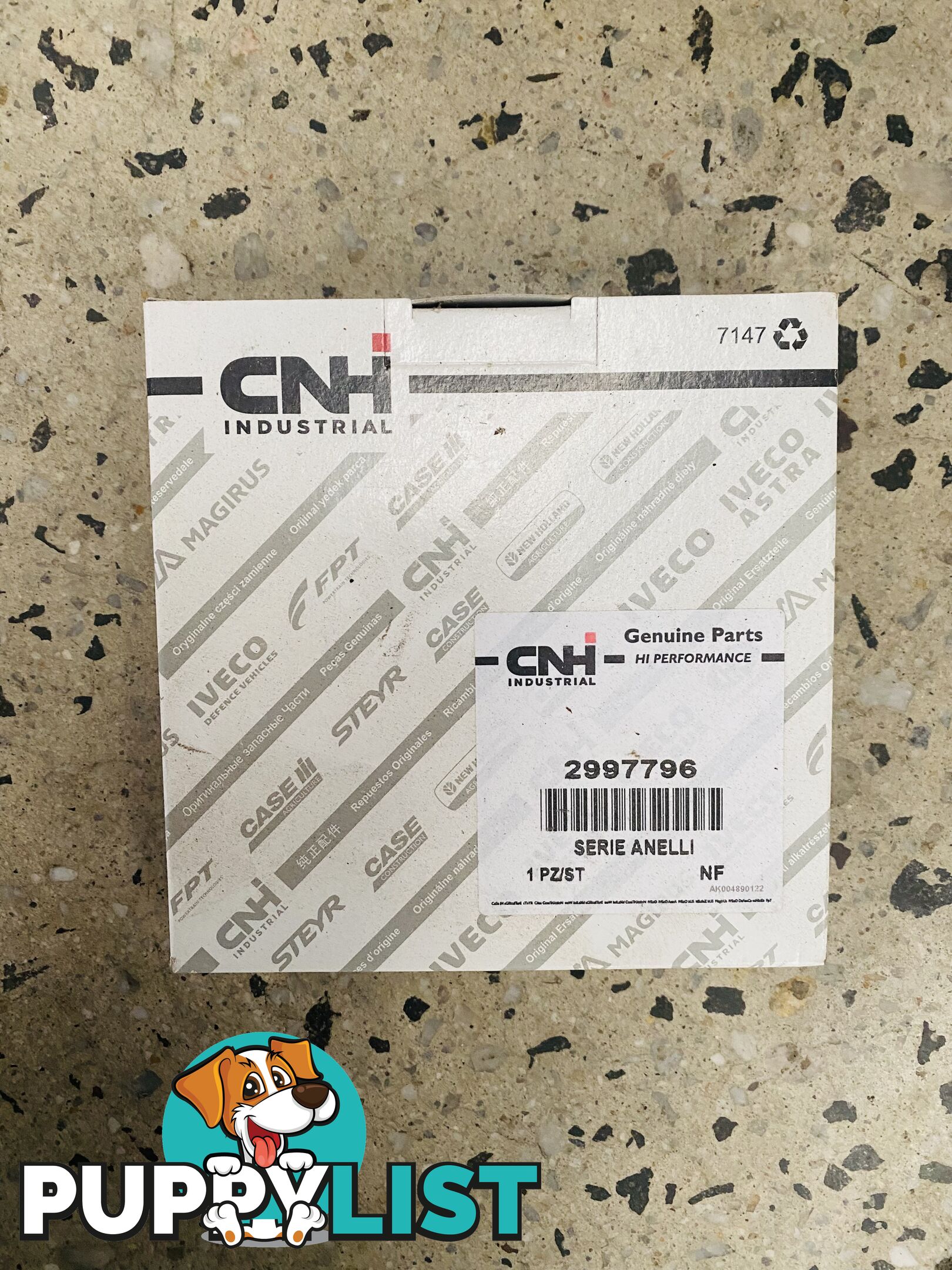 IVECO DAILY PISTON RING KIT 2997796 2.8LTR