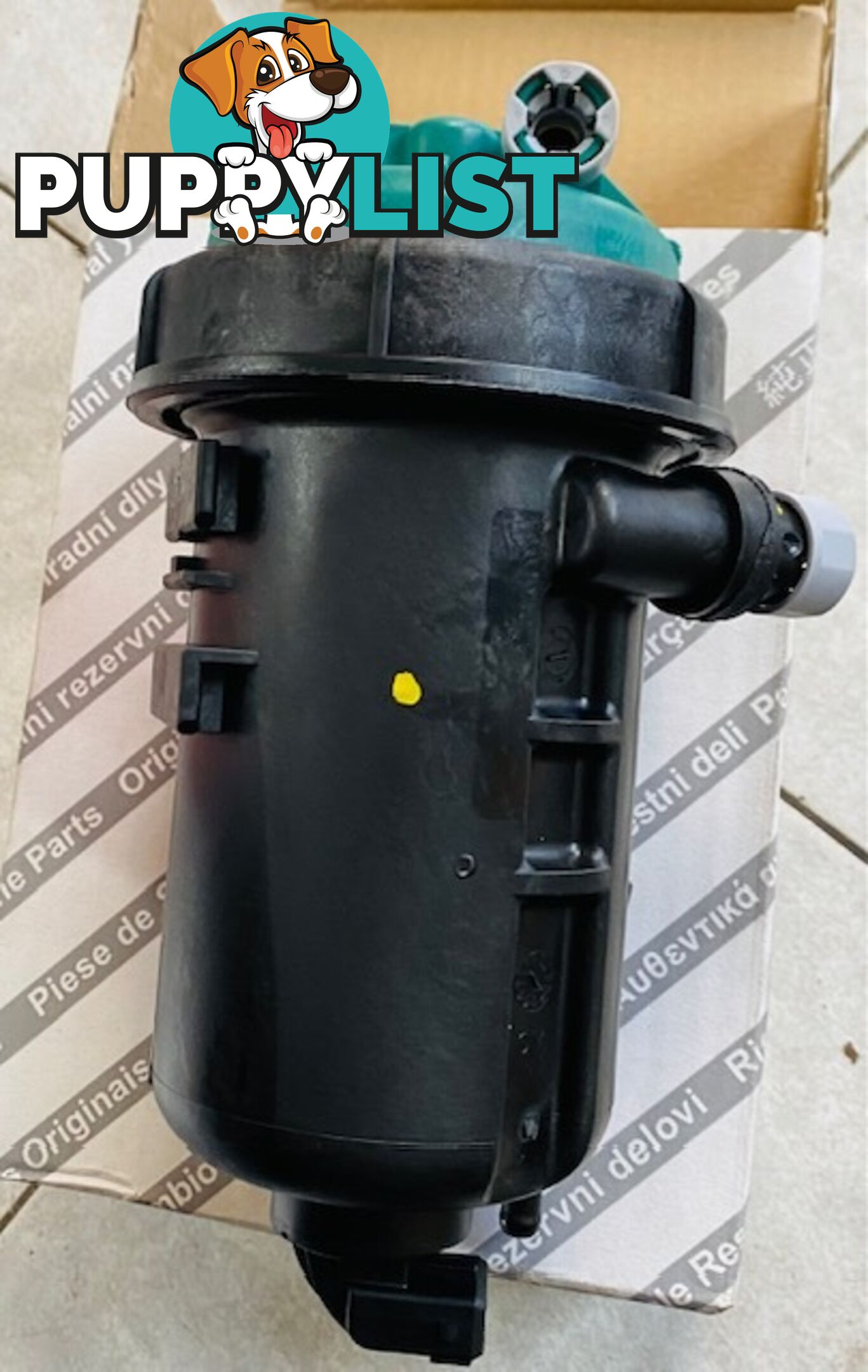 FIAT DUCATO GENUINE FUEL FILTER HOUSING 3.0LTR 1368127080