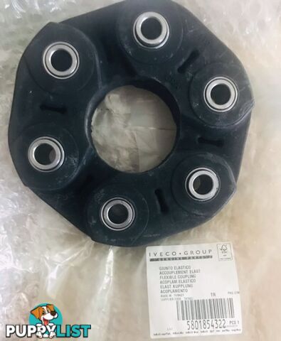 IVECO DAILY GEARBOX FLEXIBLE COUPLING/TAIL SHAFT RUBBER GENUINE 5801854322 2014-2020MDL