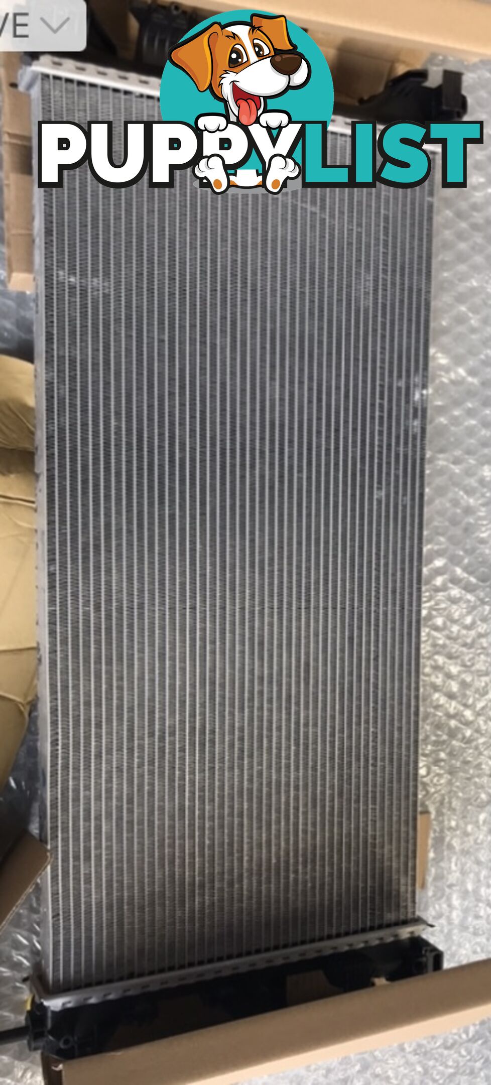 FIAT DUCATO NEW GENUINE RADIATOR 3.0LTR 07-11MDL 160 HP EURO 4 1342688080