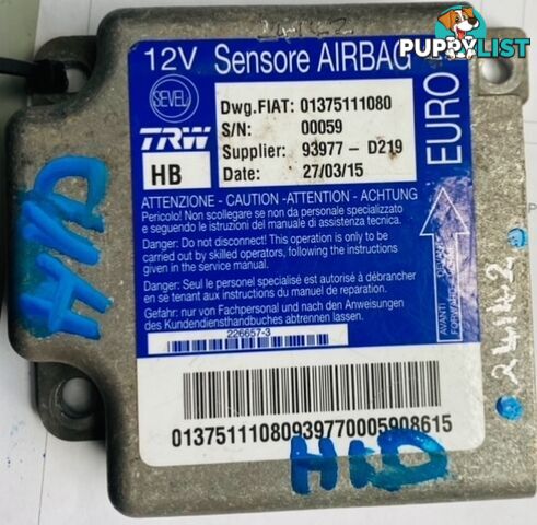 FIAT DUCATO EURO 5 AIR BAG MODULE 1375111080
