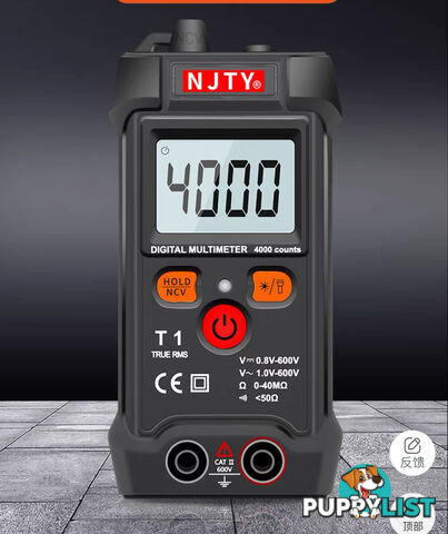 multimeter, auto switch, non-contact voltage detection, smart