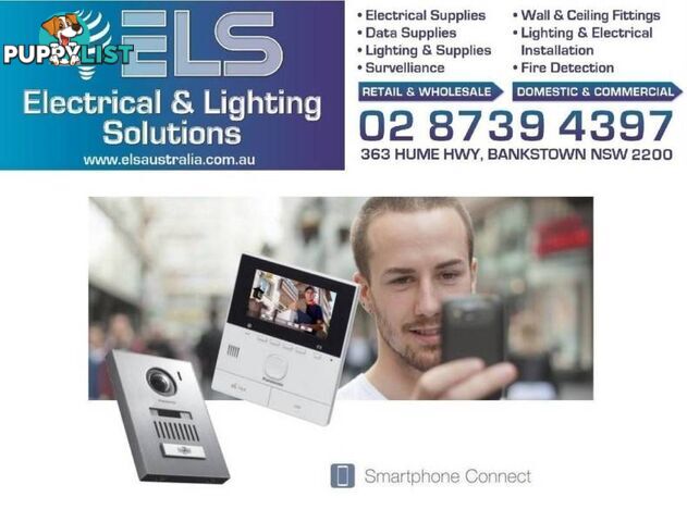 Details about Panasonic VL-SVN511AZ Wireless Video Intercom Kit