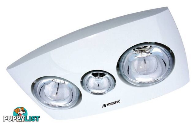 Contour 2 Bathroom 3 in 1 Heater Exhaust Fan Light MBHC2LW/S