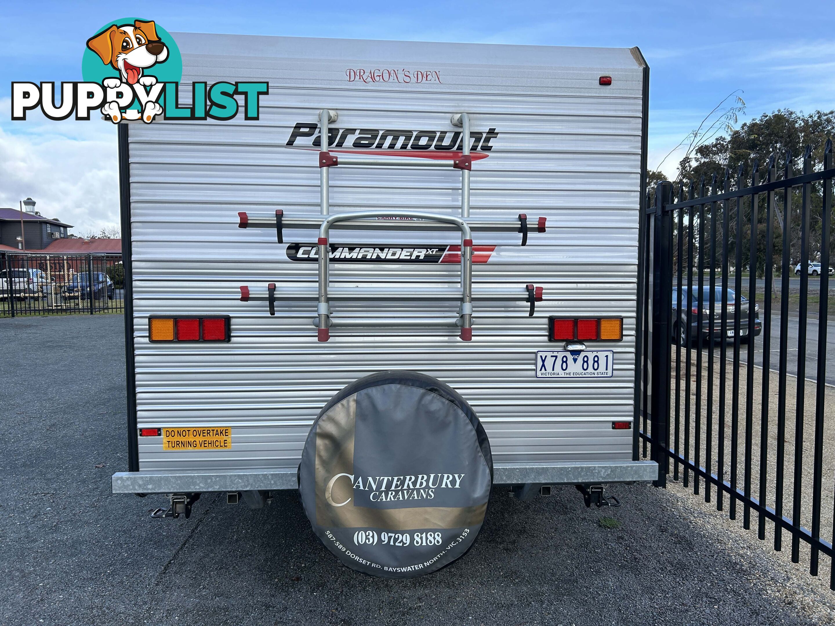 2017 PARAMOUNT COMMANDER XT 21Â RD CARAVAN