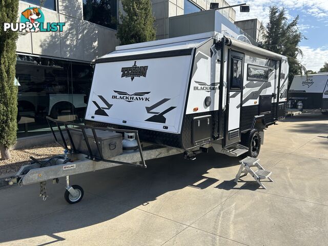 2017 TITAN BLACK HAWK 17Â6 CD POP TOP CARAVAN