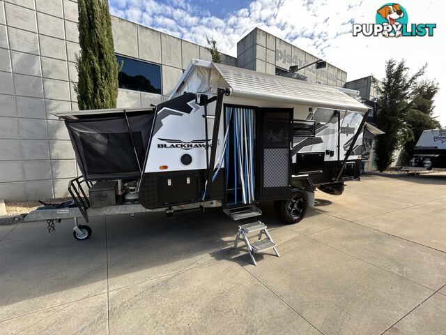 2017 TITAN BLACK HAWK 17Â6 CD POP TOP CARAVAN
