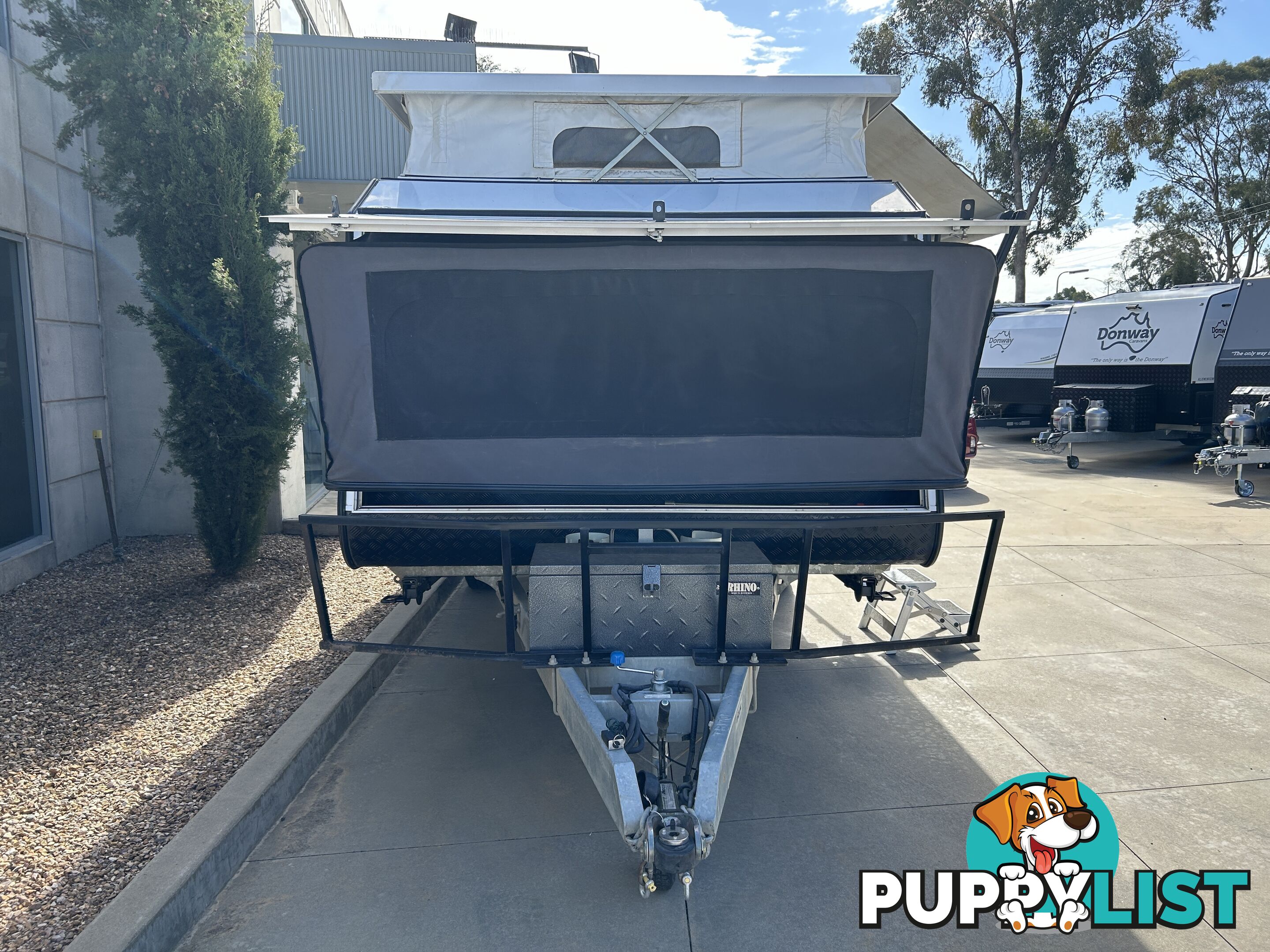 2017 TITAN BLACK HAWK 17Â6 CD POP TOP CARAVAN