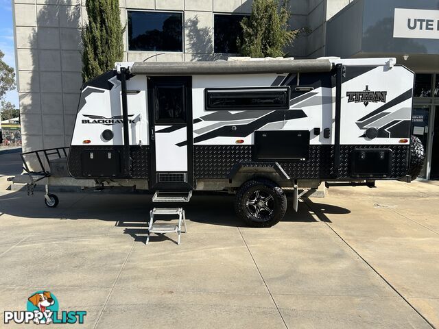 2017 TITAN BLACK HAWK 17Â6 CD POP TOP CARAVAN
