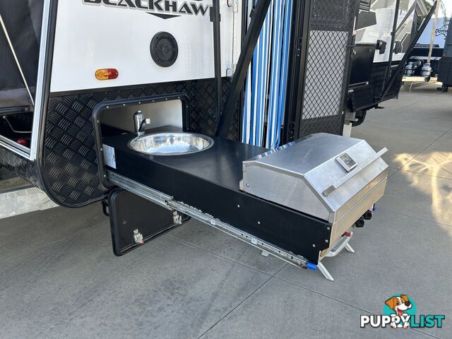 2017 TITAN BLACK HAWK 17Â6 CD POP TOP CARAVAN
