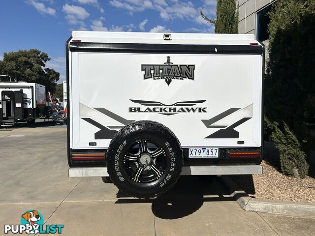 2017 TITAN BLACK HAWK 17Â6 CD POP TOP CARAVAN