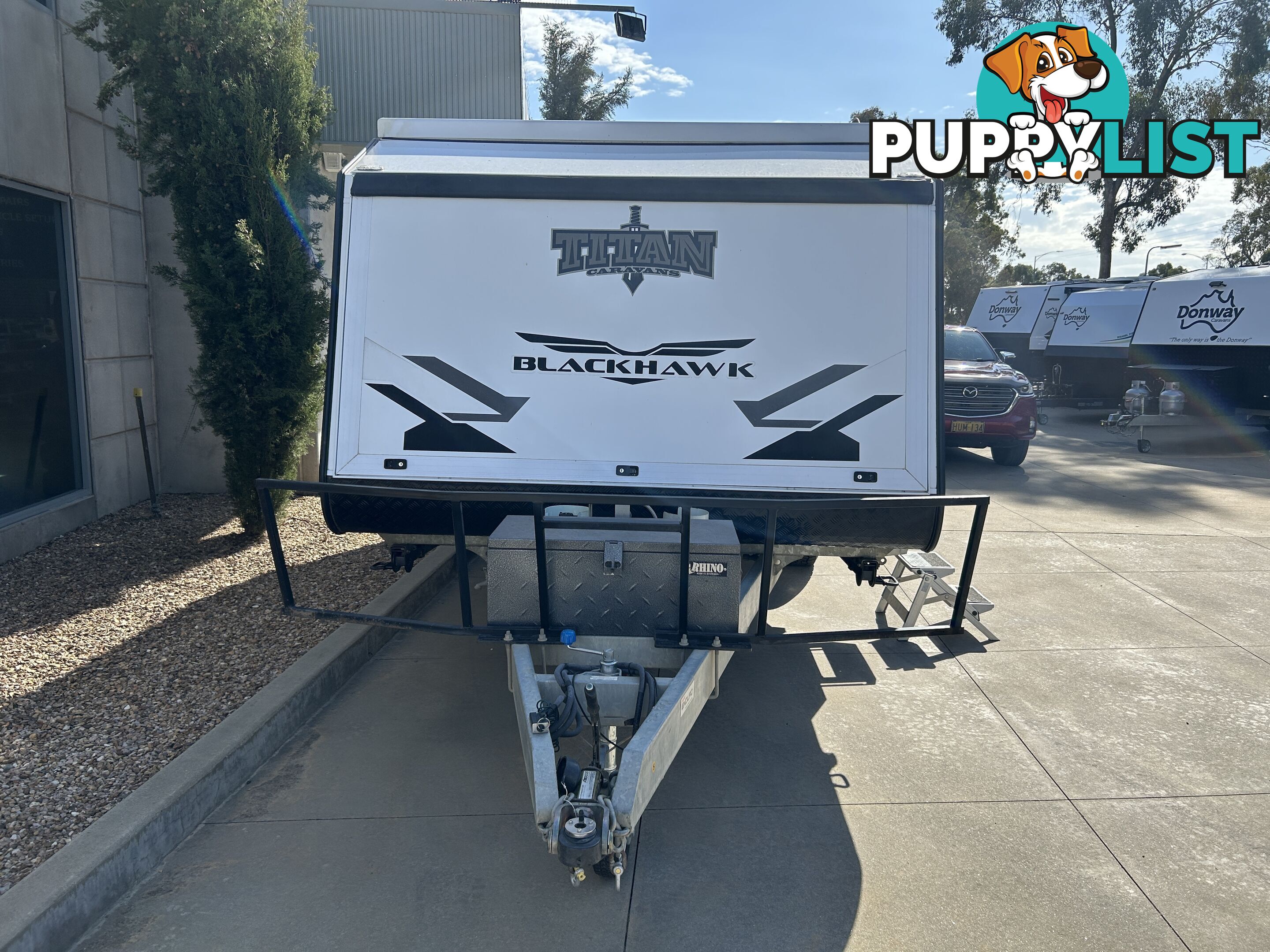 2017 TITAN BLACK HAWK 17Â6 CD POP TOP CARAVAN