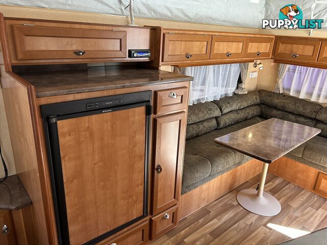 2011 MAJESTIC KNIGHT 19'6 RD POP TOP CARAVAN