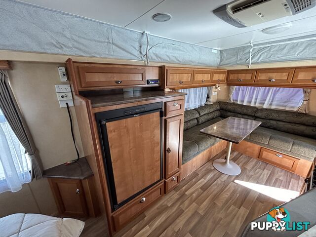 2011 MAJESTIC KNIGHT 19'6 RD POP TOP CARAVAN