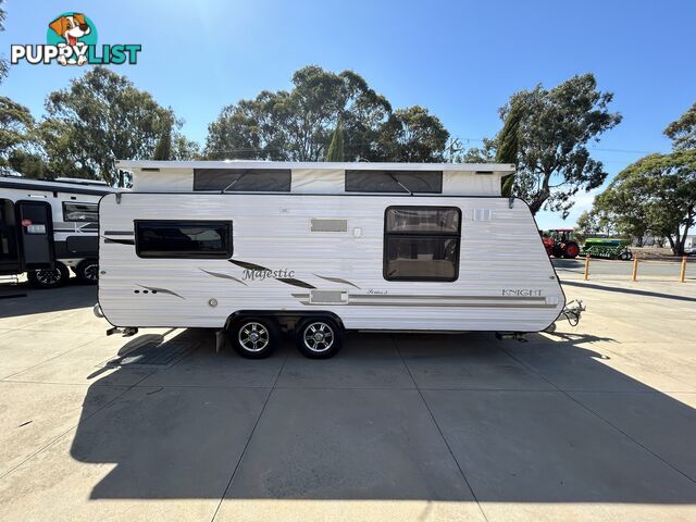 2011 MAJESTIC KNIGHT 19'6 RD POP TOP CARAVAN
