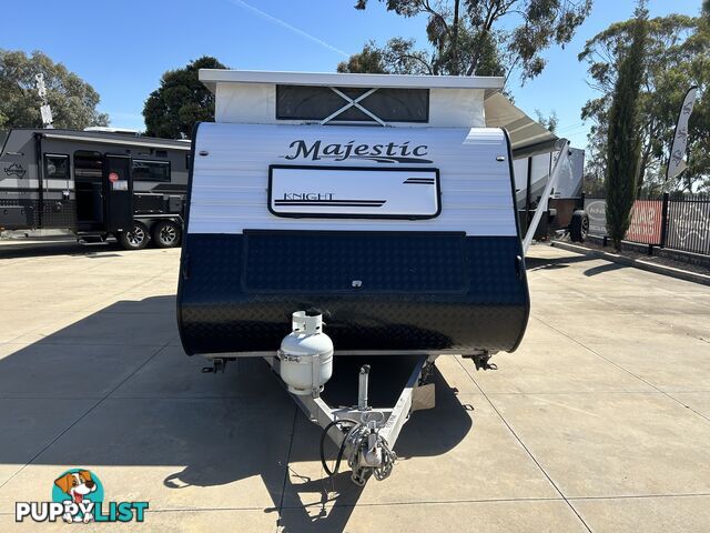 2011 MAJESTIC KNIGHT 19'6 RD POP TOP CARAVAN