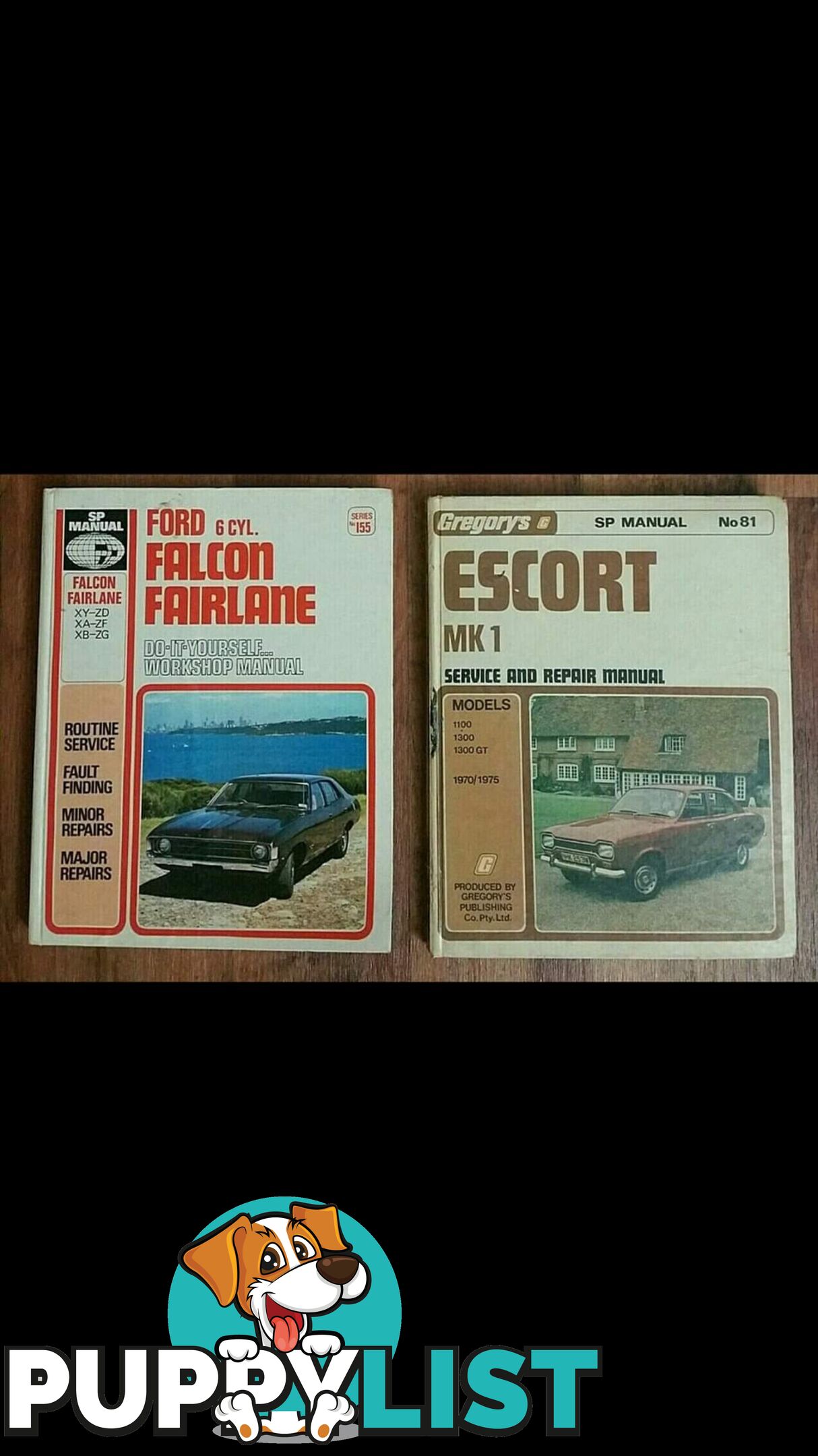 Ford Vintage Workshop Manuals