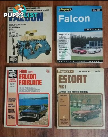 Ford Vintage Workshop Manuals