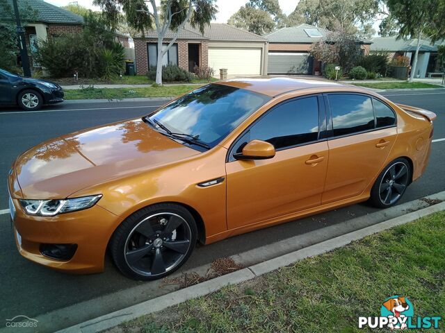 2015 FORD FALCON XR6 (LPI) 6 SP AUTOMATIC 4D SEDAN